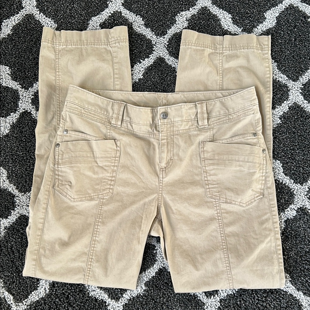 Athleta “Park Meadow” Pants in Classic Taupe Size 12